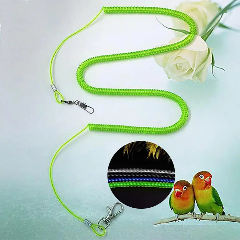 10M Parrot Bird Leash Flying Training Rope Strap Parrot Bird Harness Leash Outdoor Adjustable Cockatiels Anti-Bite Training Rope