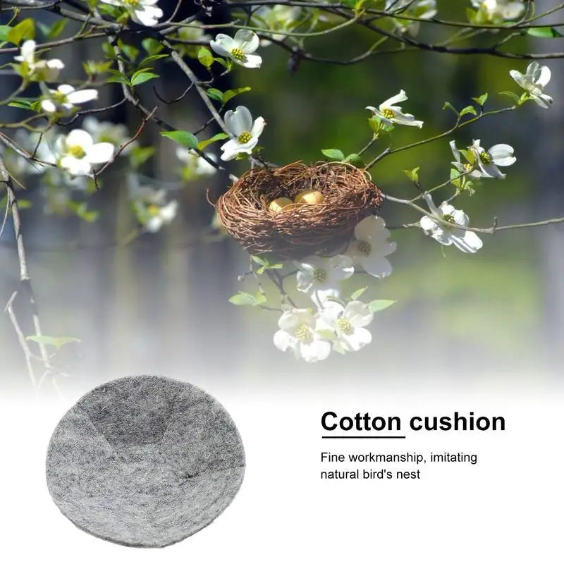 2PCS Canary Finch Bird Nesting Felt Pad Comfortable Bird Nest Sleeping Mat Bird Nest Accessories Dropshipping And Wholesale