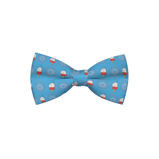 The Fourth USA America Dog Bow Tie