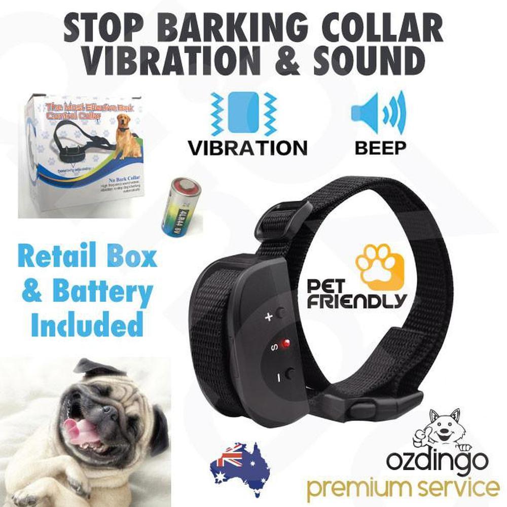 Dog Bark Collar - Vibration and Sound Automatic Training Device