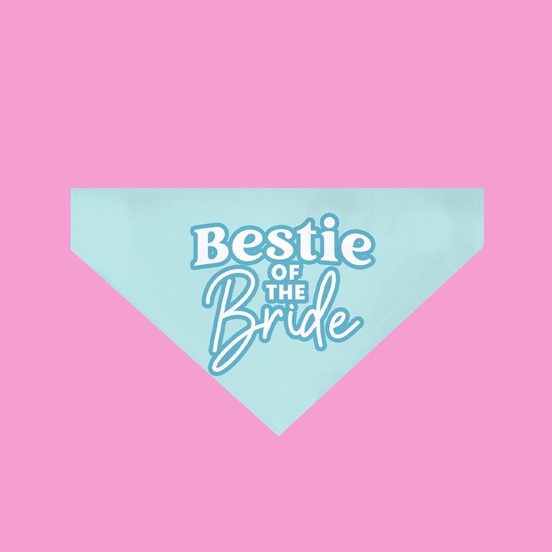 Bestie of the Bride Dog Bandana