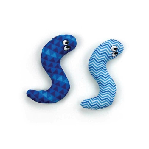 Catnip Cat Toy Surf Snake 9cm - Pet Chase Crinkle Snakes Teaser Toys