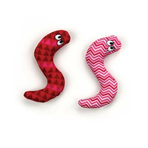 Catnip Cat Toy Surf Snake 9cm - Pet Chase Crinkle Snakes Teaser Toys