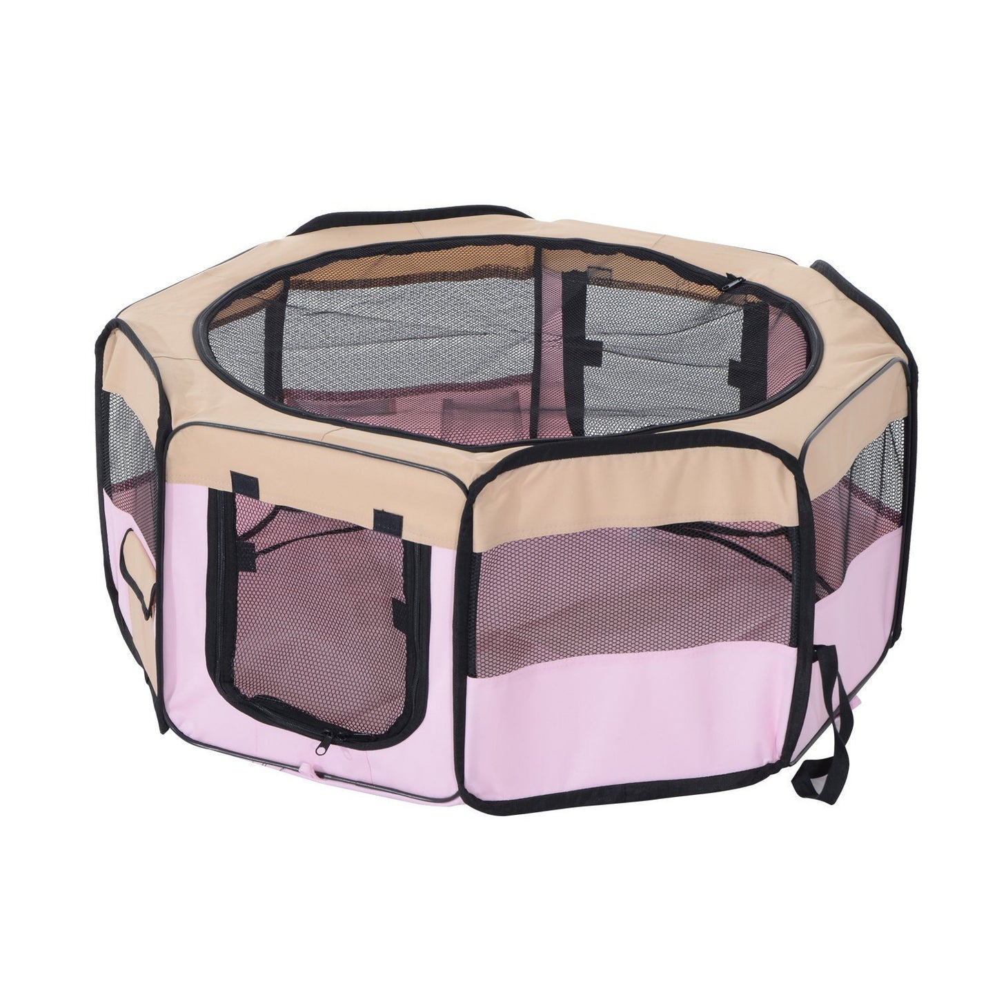 Pet Play Pen 37.4” Playpen Exercise Dog Puppy Cat Fence Portable