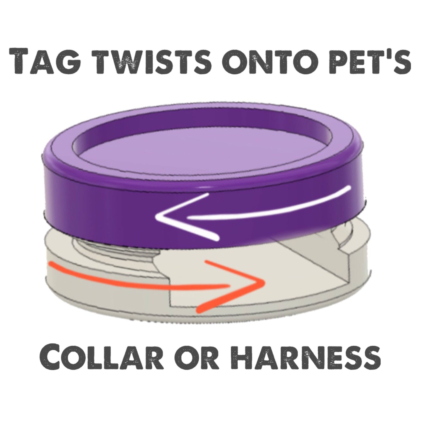 Wholesale Pack of 10 QR Code Pet ID Tags with Free Pet Profile