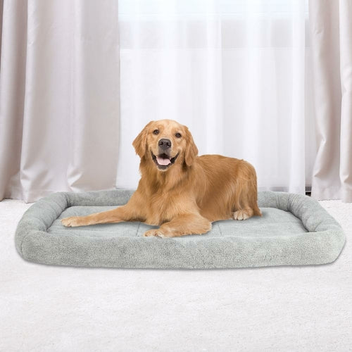 Fast delivery high quality kennels Large Size Pet Mat Pad Gray dog bed